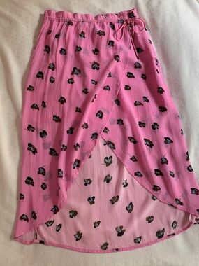 Coster Copenhagen Pink Floral Skirt